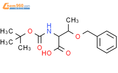 Boc-O-苄基-D-苏氨酸结构式图片|69355-99-3结构式图片