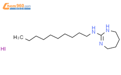 1H-1,3-Diazepin-2-amine,N-decyl-4,5,6,7-tetrahydro-, hydriodide (1:1)结构式图片|6937-11-7结构式图片