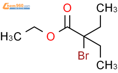 α-溴二乙基乙酸乙酯结构式图片|6937-28-6结构式图片
