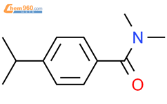 Benzamide,N,N-dimethyl-4-(1-methylethyl)-结构式图片|6955-06-2结构式图片
