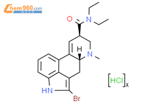 2-溴-LSD 盐酸盐结构式图片|69580-06-9结构式图片