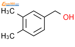 3,4-二甲基苯甲醇结构式图片|6966-10-5结构式图片