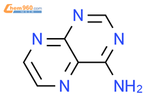 4-Pteridinamine结构式图片|6973-01-9结构式图片