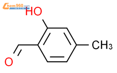 2-羟基-4-甲基苯甲醛结构式图片|698-27-1结构式图片