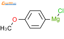 Magnesium, chloro(4-methoxyphenyl)-结构式图片|699-19-4结构式图片