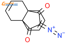 10-重氮-1,4,5,8-四氢-4a,8a-丙萘-9,11-二酮结构式图片|69999-10-6结构式图片