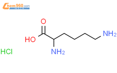 DL-赖氨酸盐酸盐结构式图片|70-53-1结构式图片
