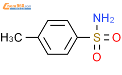 对甲苯磺酰胺结构式图片|70-55-3结构式图片