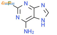 2-氟-6-氨基嘌呤结构式图片|700-49-2结构式图片