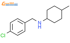 N-(4-chlorophenyl)methyl-4-methylcyclohexan-1-amine结构式图片|70000-55-4结构式图片