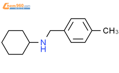 N-(4-methylphenyl)methylcyclohexanamine结构式图片|70000-62-3结构式图片