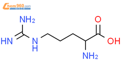 2-氨基-5-胍基-戊酸结构式图片|7004-12-8结构式图片
