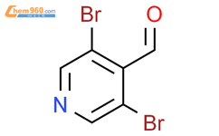 3,5-二溴-4-吡啶甲醛结构式图片|70201-42-2结构式图片