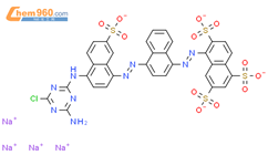 Tetrasodium Amino Chloro Triazin Yl Amino Sulfonatonaphthalen Yl