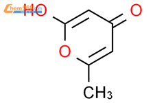 2-羟基-6-甲基-4H-吡喃-4-酮结构式图片|70254-61-4结构式图片