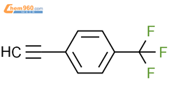 4-(三氟甲基)苯乙炔结构式图片|705-31-7结构式图片