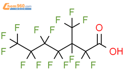 2,2,3,4,4,5,5,6,6,7,7 -十二氟-3-(三氟甲基)-庚酸结构式图片|705240-04-6结构式图片