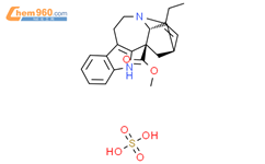 硫酸长春质碱结构式图片|70674-90-7结构式图片