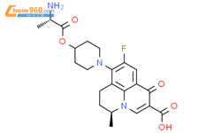 alalevonadifloxacin结构式图片|706809-20-3结构式图片