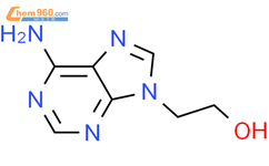 9-(2-羟乙基)腺嘌呤结构式图片|707-99-3结构式图片