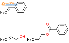 Styrene, allyl alcohol, allyl benzoate polymer结构式图片|70776-41-9结构式图片