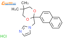 Dimethyl Naphthalen Yl Dioxan Yl Methyl Imidazole Hydrochloride