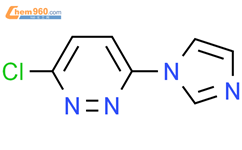3-氯-6-(咪唑-1-基)-哒嗪结构式图片|71037-71-3结构式图片