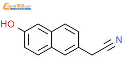 2-Naphthaleneacetonitrile, 6-hydroxy-结构式图片|71057-01-7结构式图片