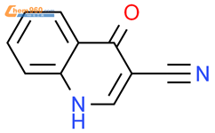 4-氧代-1,4-二氢喹啉-3-甲腈结构式图片|71083-59-5结构式图片