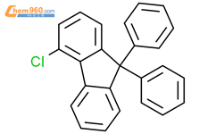 4-氯-9,9-二苯基芴结构式图片|713125-21-4结构式图片