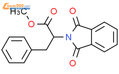 methyl 2-(1,3-dioxo-1,3-dihydro-2H-isoindol-2-yl)-3-phenylpropanoate结构式图片|7146-63-6结构式图片