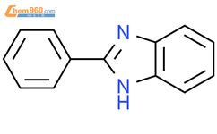 2-苯基苯并咪唑结构式图片|716-79-0结构式图片