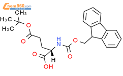 Fmoc-O-叔丁基-L-谷氨酸结构式图片|71989-18-9结构式图片