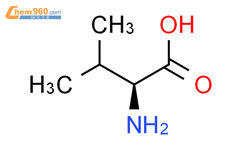 L-缬氨酸结构式图片|72-18-4结构式图片