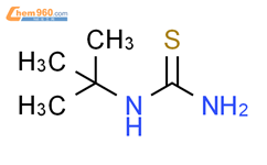 叔丁基硫脲结构式图片|7204-48-0结构式图片