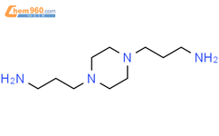 1,4-双(3-氨基丙基)哌嗪结构式图片|7209-38-3结构式图片