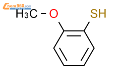 邻甲氧基苯硫酚结构式图片|7217-59-6结构式图片