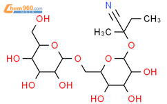 新亚麻氰苷结构式图片|72229-42-6结构式图片