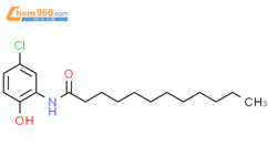 N-(5-氯-2-羟基苯基)十二酰胺结构式图片|72298-74-9结构式图片