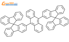 9,9'-Spirobi[9H-fluorene], 2,2''-(9,10-anthracenediyl)bis-结构式图片|723285-21-0结构式图片