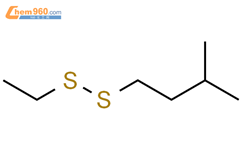 Disulfide, ethyl 3-methylbutyl结构式图片|72437-60-6结构式图片