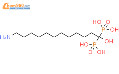 Phosphonic acid, (12-amino-1-hydroxydodecylidene)bis-结构式图片|724457-78-7结构式图片