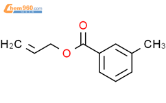 prop-2-en-1-yl 3-methylbenzoate结构式图片|7250-12-6结构式图片