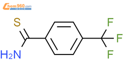 对三氟甲基苯硫酰胺结构式图片|72505-21-6结构式图片