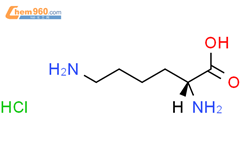 D-赖氨酸盐酸盐结构式图片|7274-88-6结构式图片