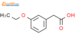 3-乙氧基苯乙酸结构式图片|72775-83-8结构式图片
