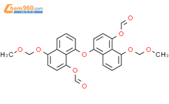8-((4-(甲酸基)-5-(甲氧基甲氧基)萘-1-基)氧代)-4-(甲氧基甲氧基)萘-1-基甲酸盐结构式图片|728033-52-1结构式图片
