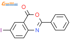 6-碘-2-苯基-4H-苯并[D][1,3]恶嗪-4-酮结构式图片|72875-83-3结构式图片