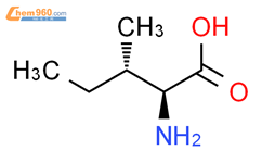 L-异亮氨酸结构式图片|73-32-5结构式图片