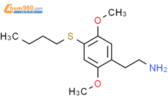 4-(丁硫基)-2,5-二甲氧基苯乙胺结构式图片|732244-33-6结构式图片